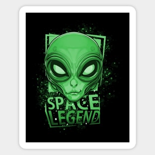 Space legend Sticker